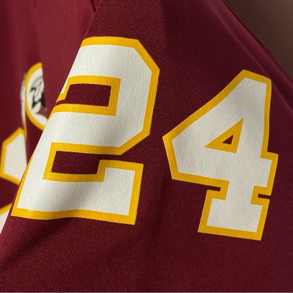 Josh Norman 24‎ Washington Redskins NFL Youth Medium 10/12 Jersey Burgundy - Picture 7 of 13